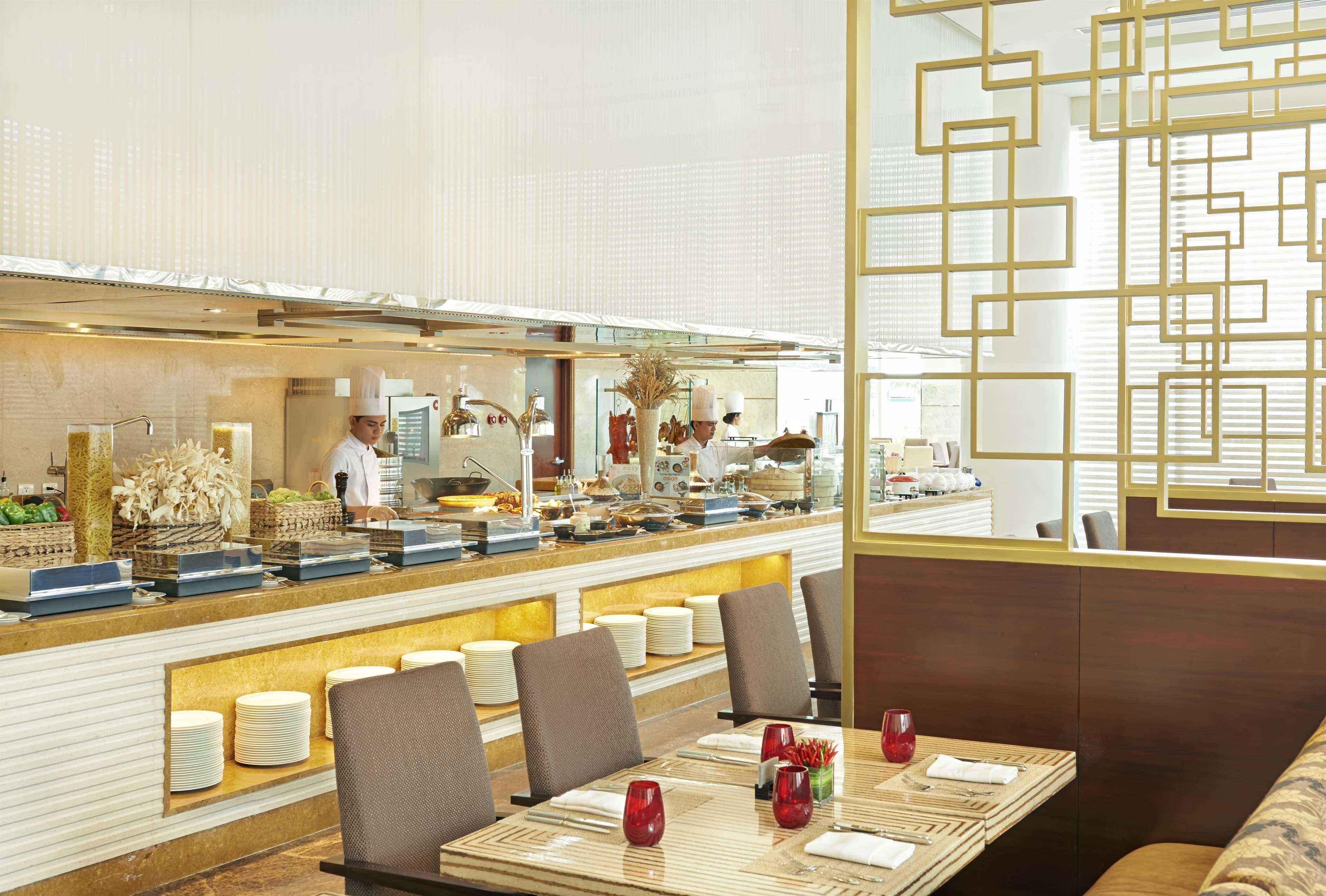Hotel Fairmont Makati Makati City Zewnętrze zdjęcie The restaurant