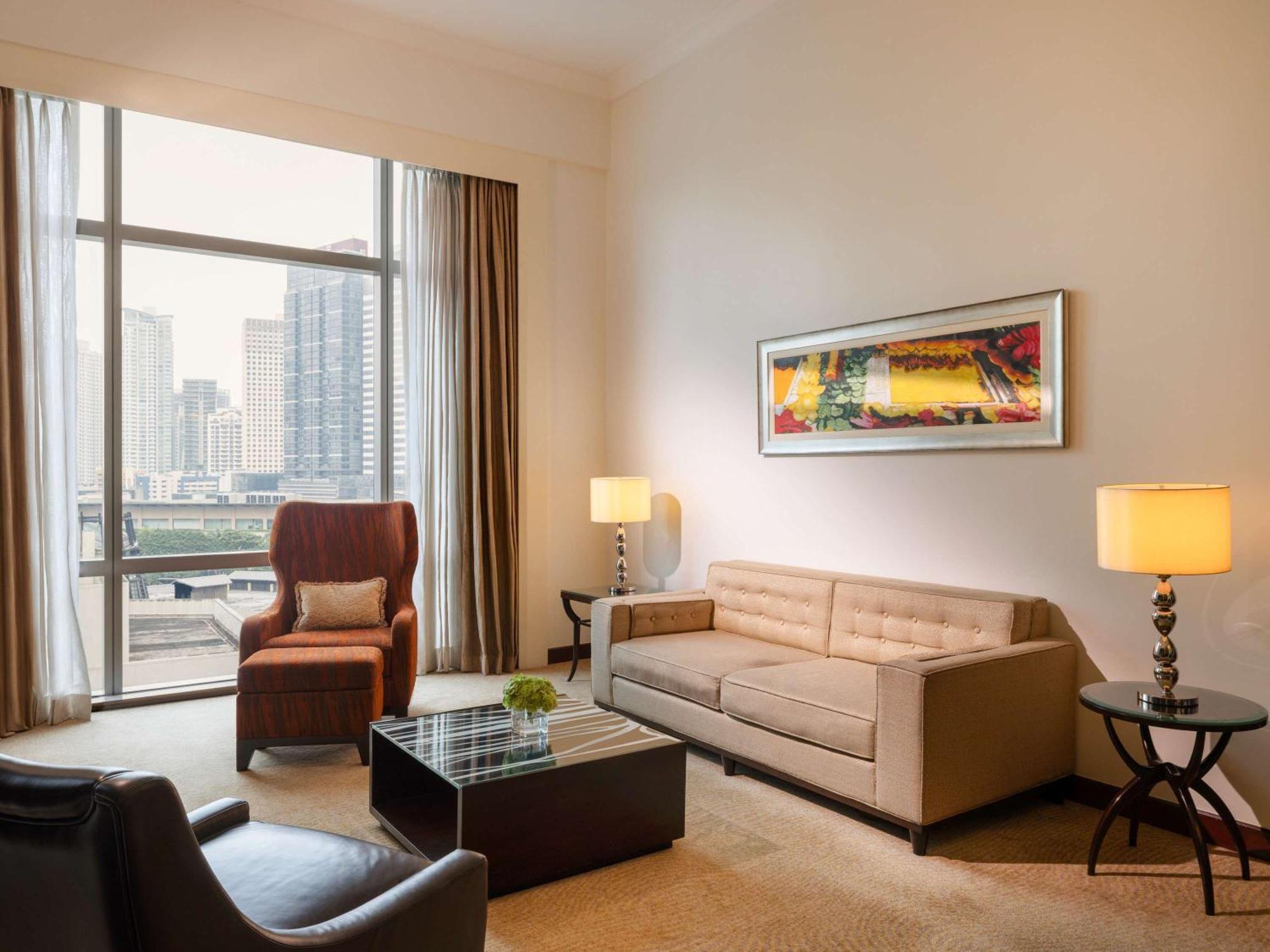 Hotel Fairmont Makati Makati City Zewnętrze zdjęcie Living room